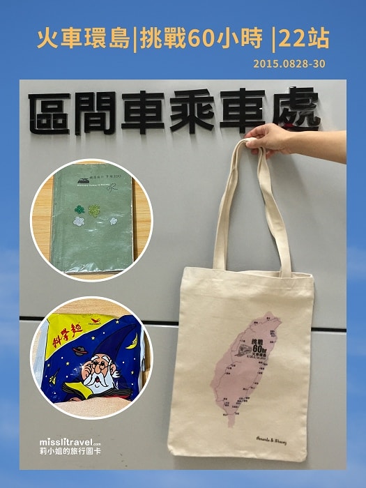 【台灣火車環島】挑戰60小時|22車站紀念章|D1遊記|台北 - 第1張圖