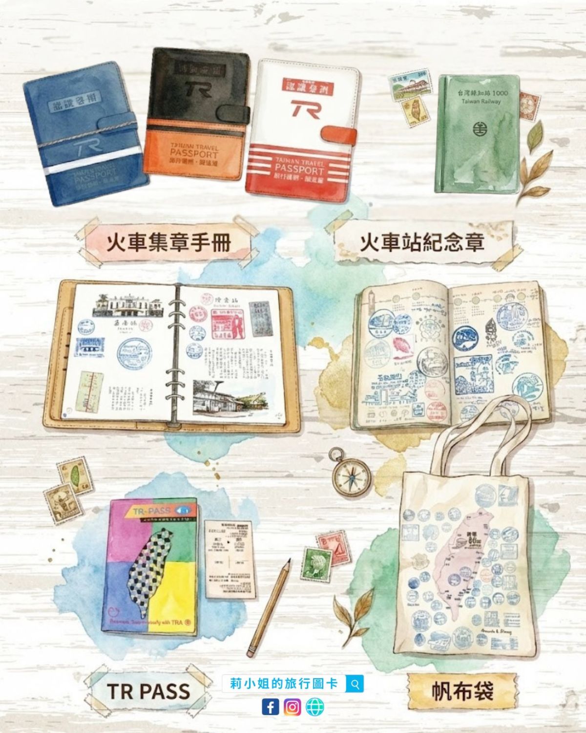 【台灣火車環島】三天兩夜環島怎麼選?3 種火車環島玩法一次整理 - 第16張圖 三天兩夜台灣火車環島,火車站蓋紀念章
