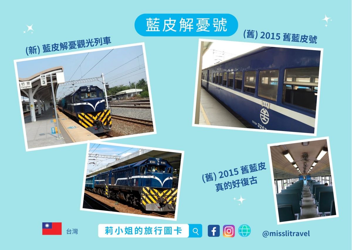 【鐵道旅行】屏東枋寮車站|6大特色、蓮霧椅|浪漫藍|藍皮解憂號的南迴起點 - 第3張圖 枋寮車站_莉小姐的旅行圖卡_火車+_藍皮解憂號_2026更新