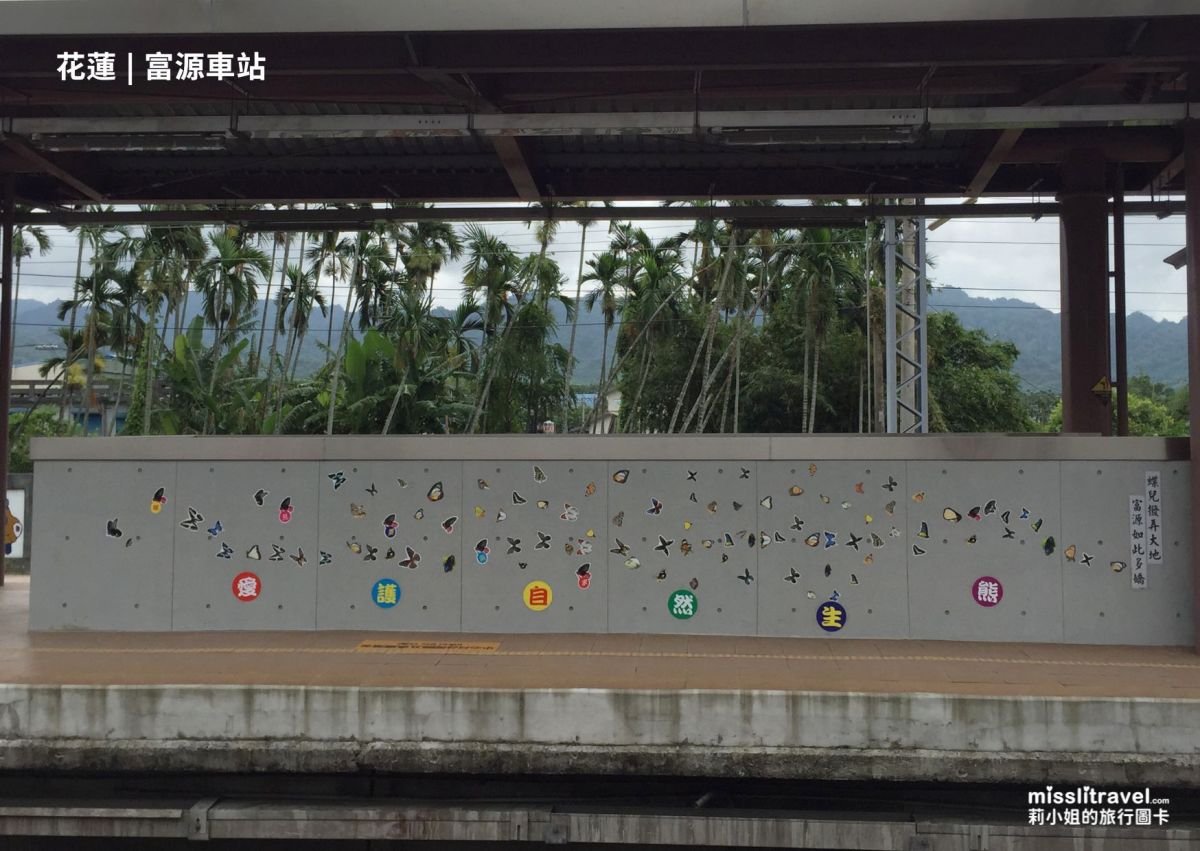 【台灣火車環島】三天兩夜熱血挑戰版|60小時22站集章與秘境車站玩法 - 第10張圖 台灣火車環島_特色車站_富源車站_秘境車站_熱血挑戰_莉小姐的旅行圖卡 (5)